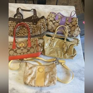5 Coach Purses